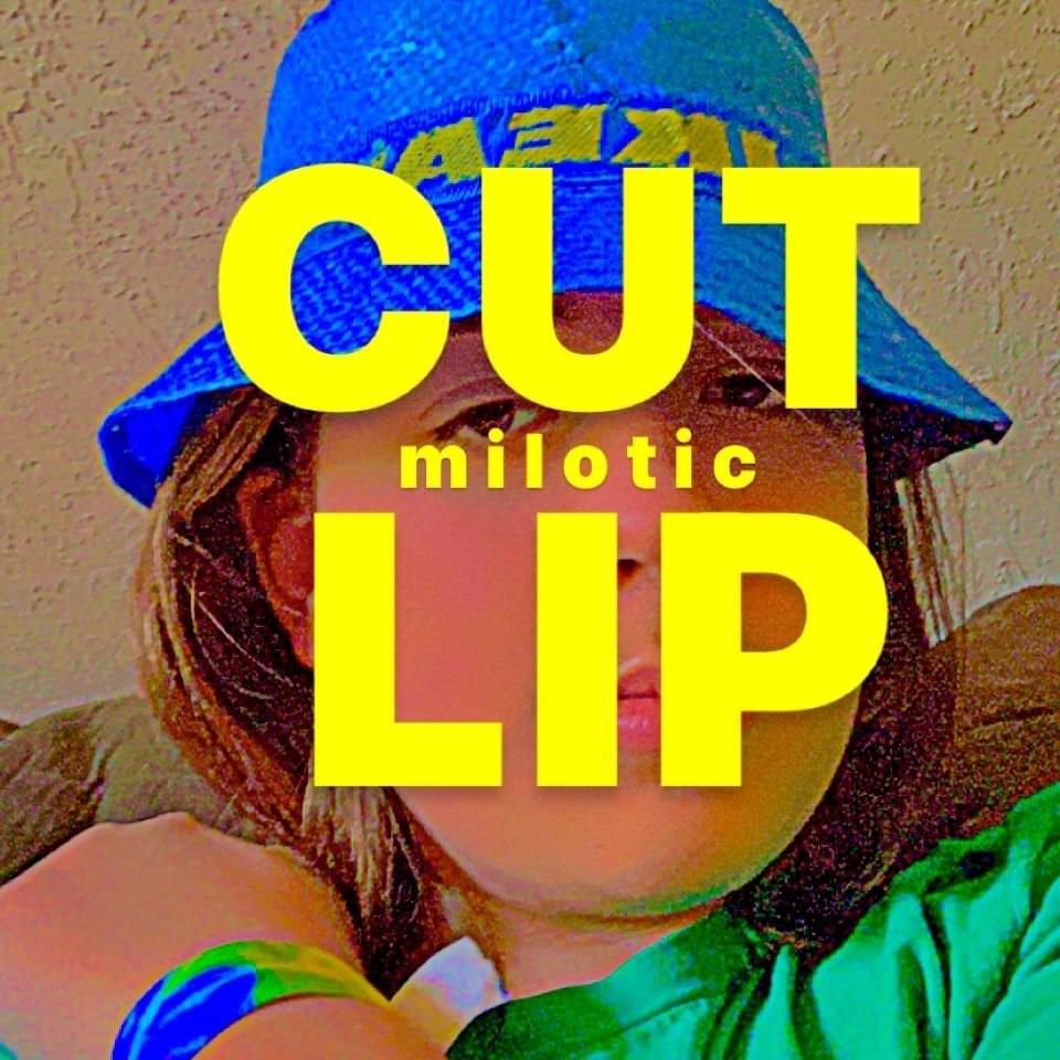 Album cover art for "cut lip (intense remix)" by ghostholding