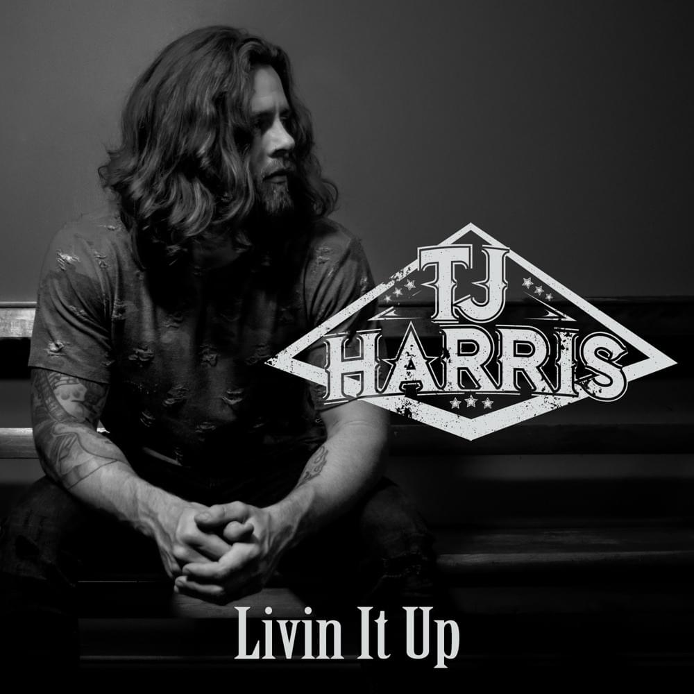 Album cover art for "Living It Up" by TJ Harris