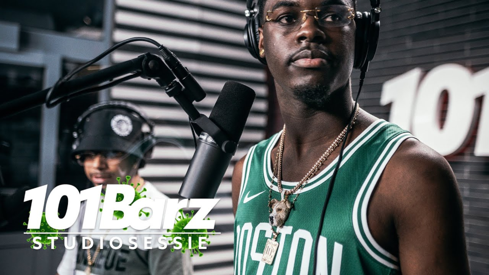 Album cover art for "Qlas & Blacka - Studiosessie 345" by 101Barz & Blacka (NLD) & Qlas