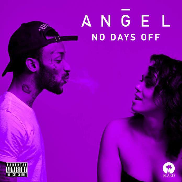 Album cover art for "No Days Off" by Angel