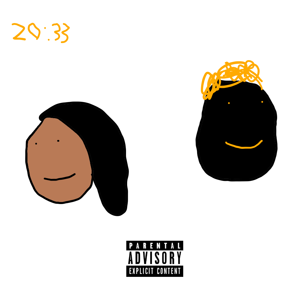 Album cover art for "20:33" by OCTOBERSFULLMOON