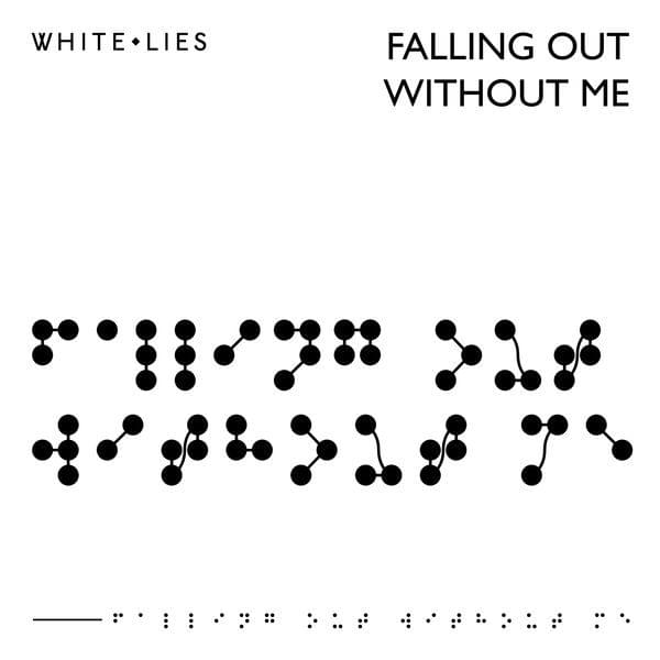 Album cover art for "Falling Out Without Me" by White Lies