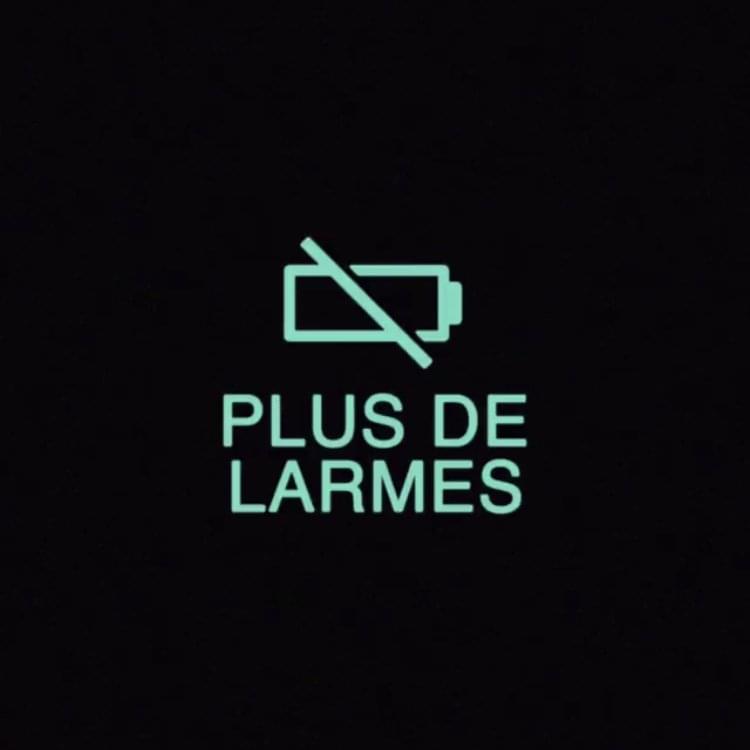 Album cover art for "Plus de larmes" by Lomepal