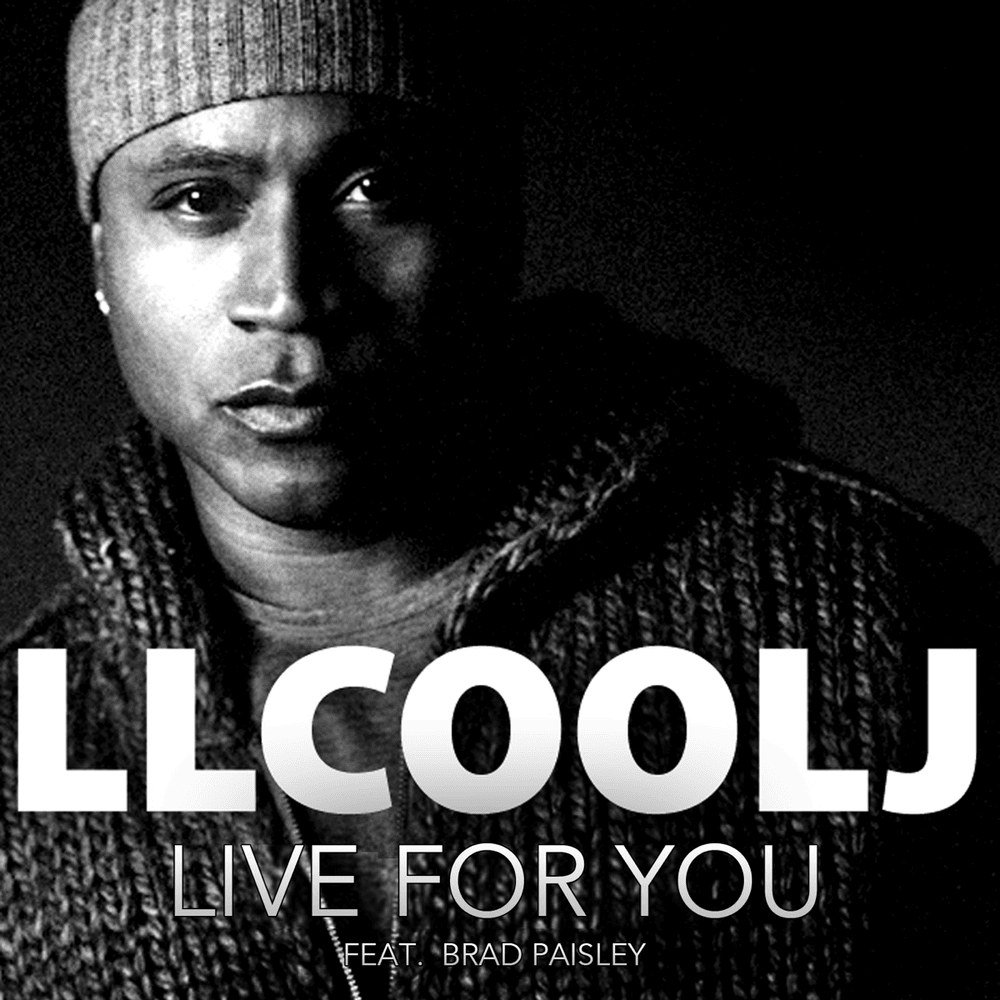 Album cover art for "Live for You" by LL COOL J & Brad Paisley