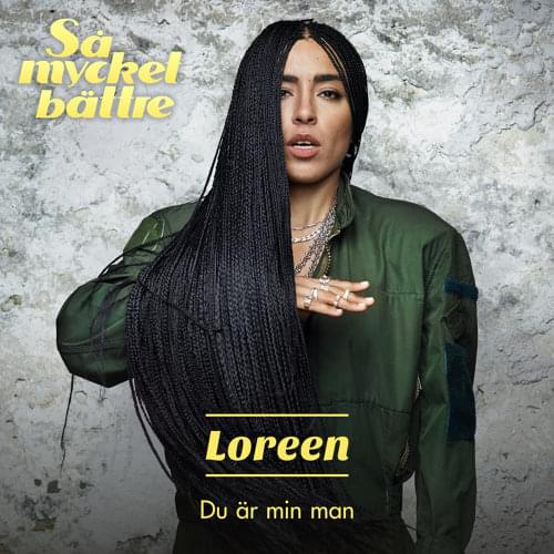 Album cover art for "Du är min man" by Loreen