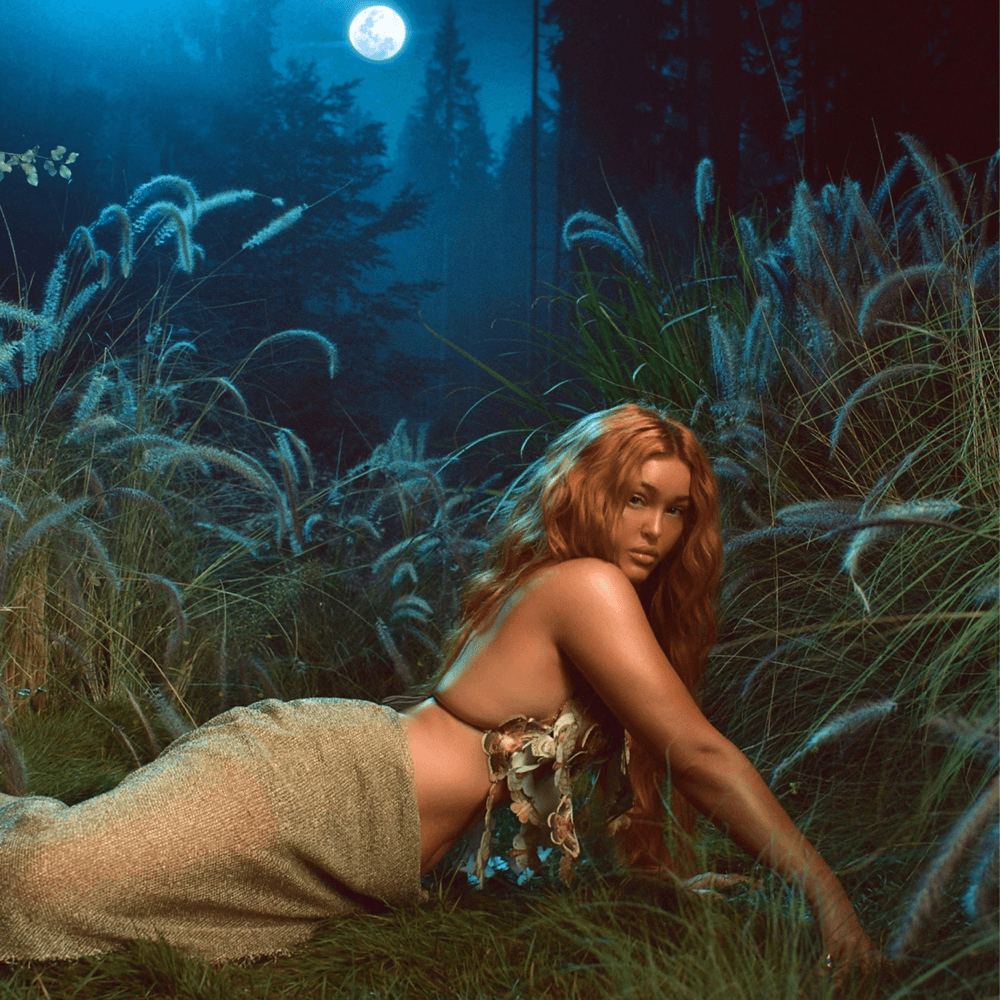 Album cover art for "MIDNIGHT OIL" by Elley Duhé