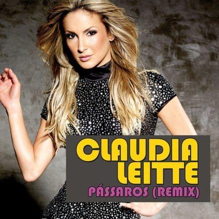 Album cover art for "Pássaros (Remix)" by Claudia Leitte & Double You