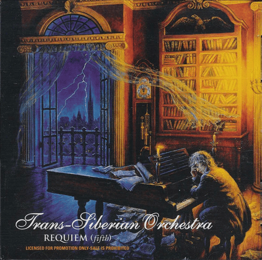 Album cover art for "Requiem (The Fifth)" by Trans-Siberian Orchestra