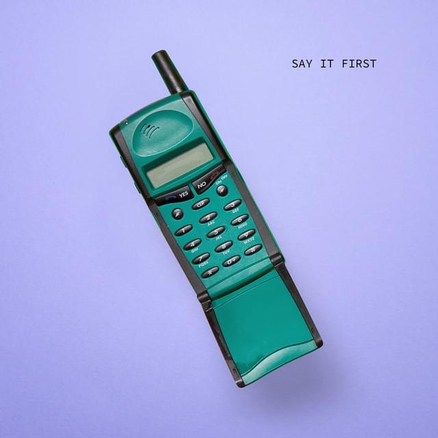 Album cover art for "Say It First" by Darwin Deez