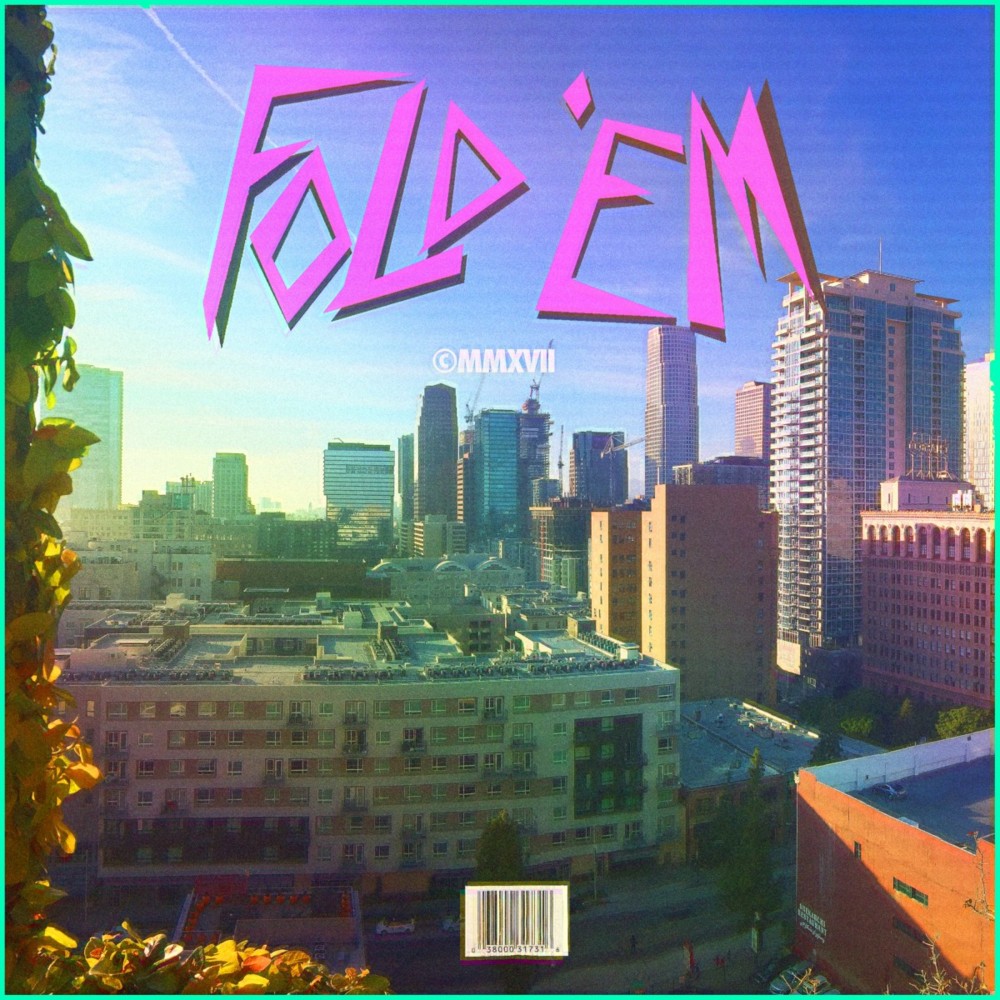 Album cover art for "Fold ’Em" by Clarence Clarity & Shadi (Deathbomb Arc)
