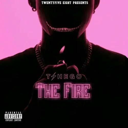 Album cover art for "The Fire" by Tshego