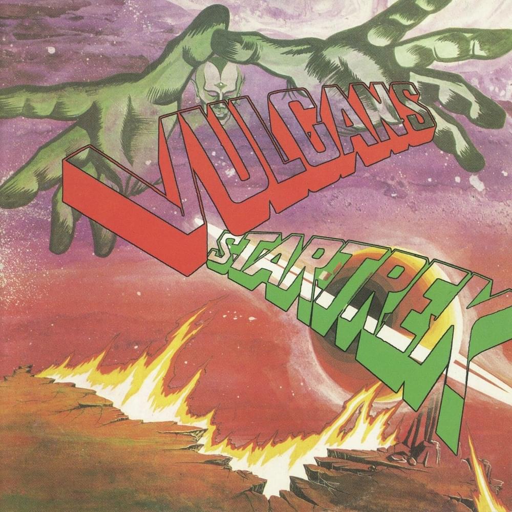 Album cover art for "Star Trek" by The Vulcans