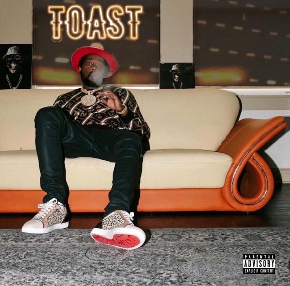 Album cover art for "Toast" by Big Ghost Ltd
