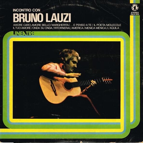 Cover image for Incontro con Bruno Lauzi