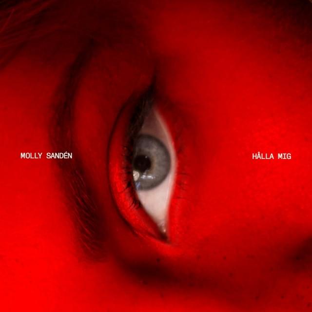 Album cover art for "Hålla mig" by Molly Sandén