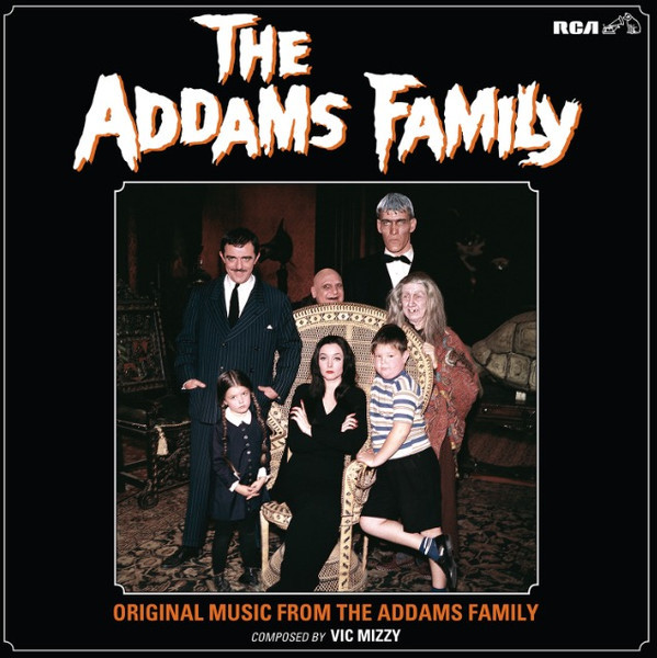 Album cover art for "The Addams Family" by NOW That’s What I Call Music! & Ted Cassidy