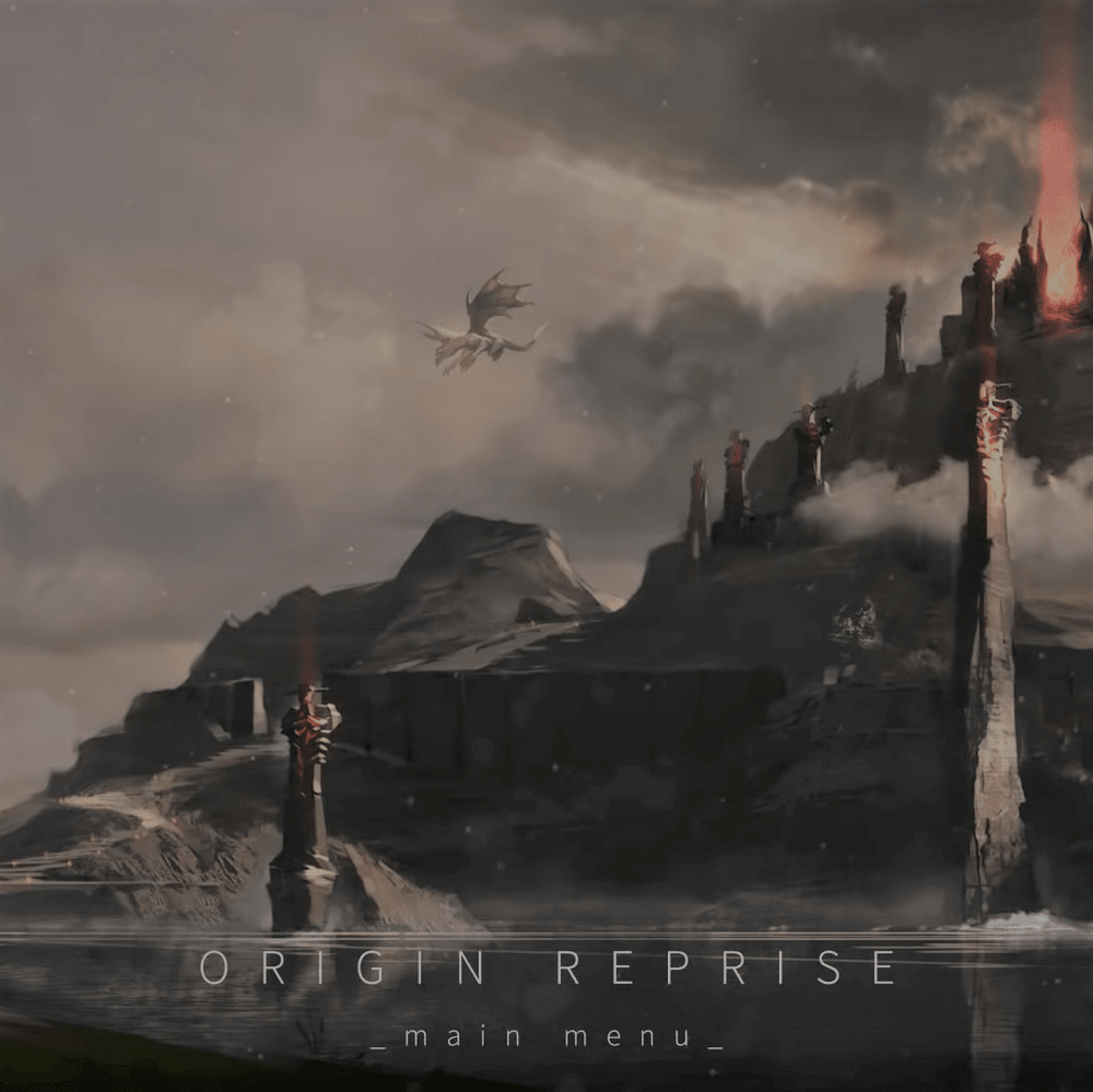 Album cover art for "Origin Reprise" by TheFatRat