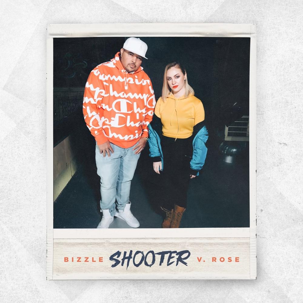 Album cover art for "Shooter" by Bizzle & V. Rose