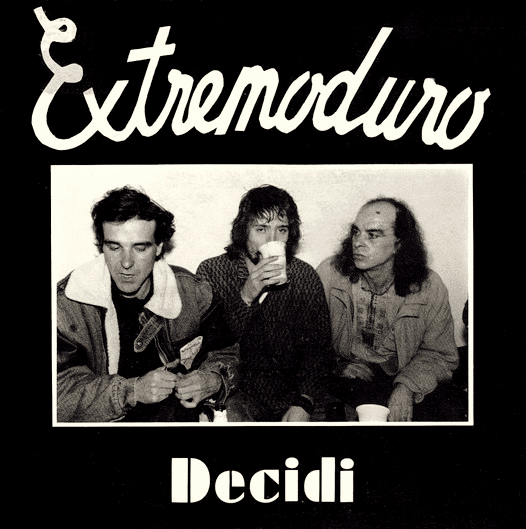 Album cover art for "Decidí" by Extremoduro