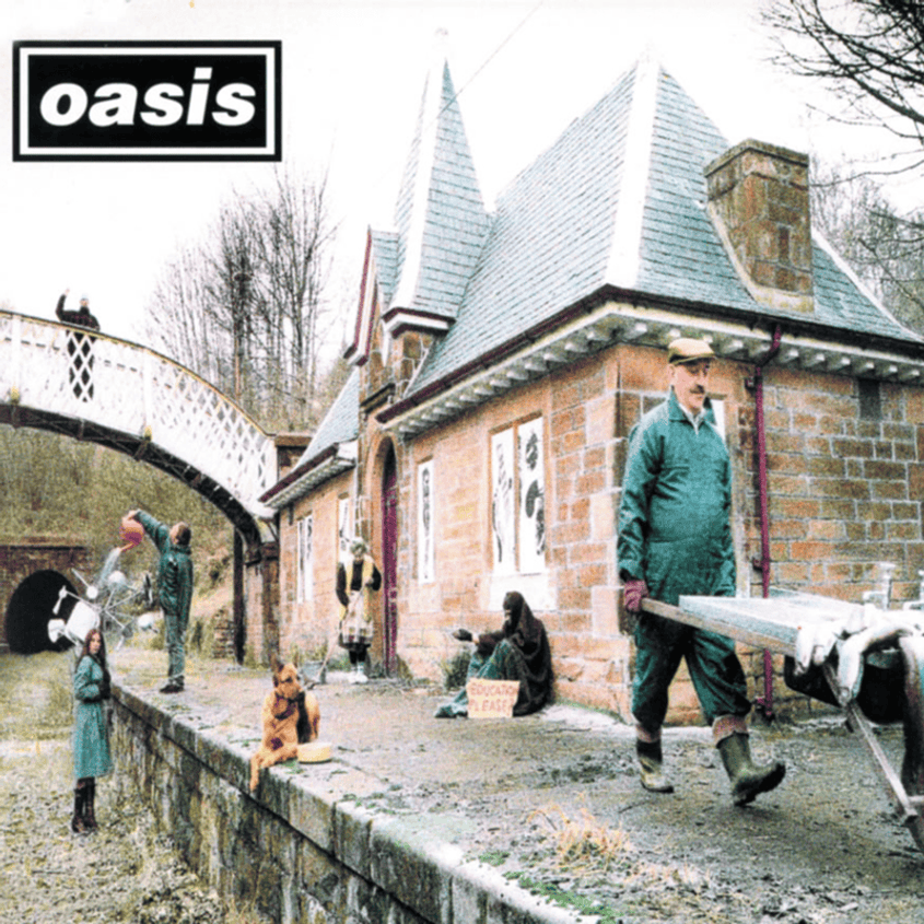 Album cover art for "Some Might Say (Demo ’95)" by Oasis