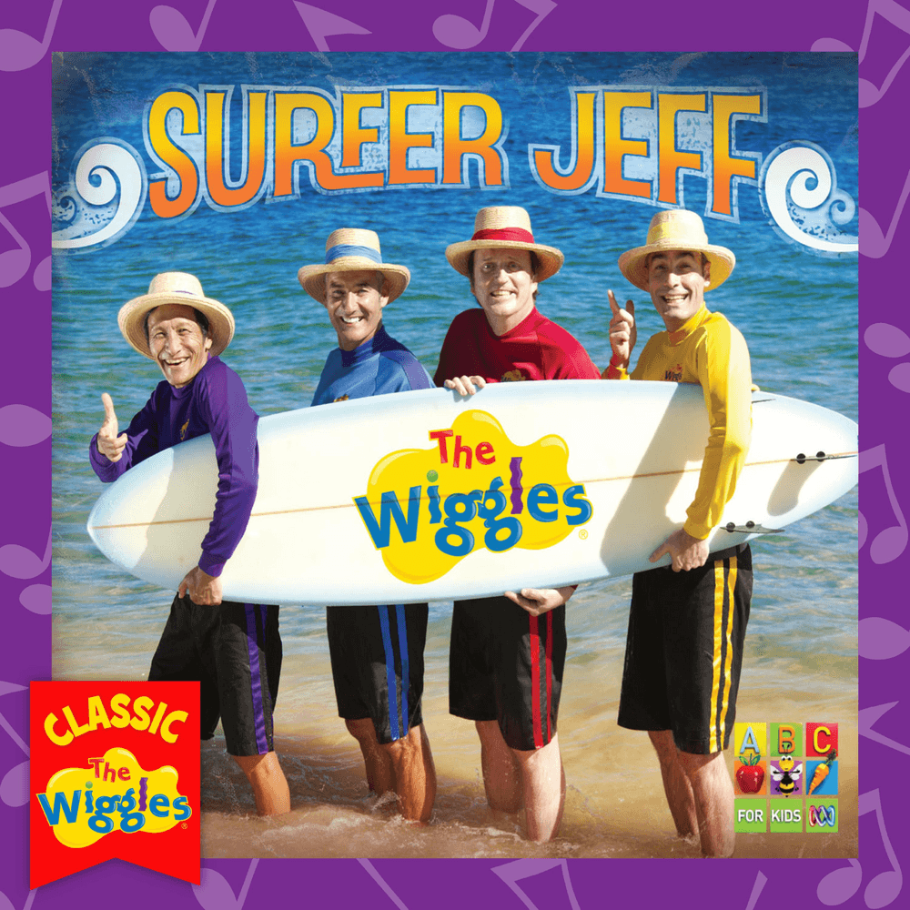 Album cover art for "Ooey, Ooey, Ooey Allergies!" by The Wiggles & Murray Cook & Simon Pryce & Greg Page