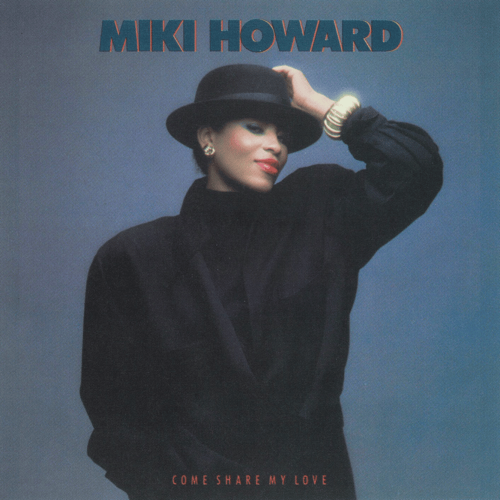 Album cover art for "Come Share My Love" by Miki Howard