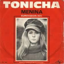 Album cover art for "Menina (Do alto da serra)" by Tonicha
