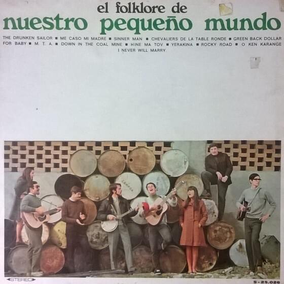 Album cover art for "Sinner Man" by Nuestro Pequeño Mundo