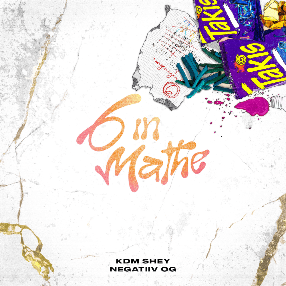 Album cover art for "6 in Mathe" by KDM Shey