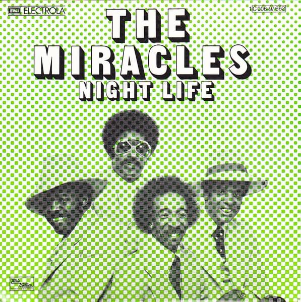 Album cover art for "Night Life" by The Miracles