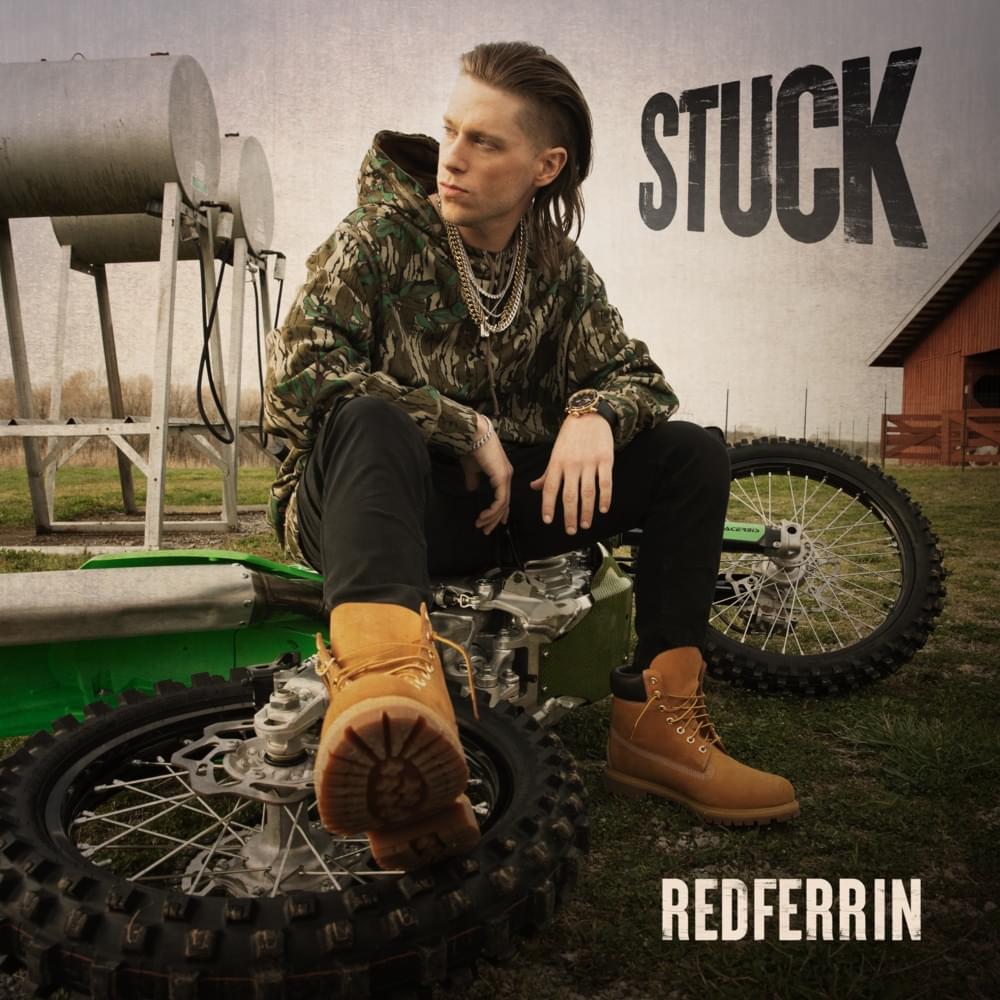 Album cover art for "Stuck" by Redferrin