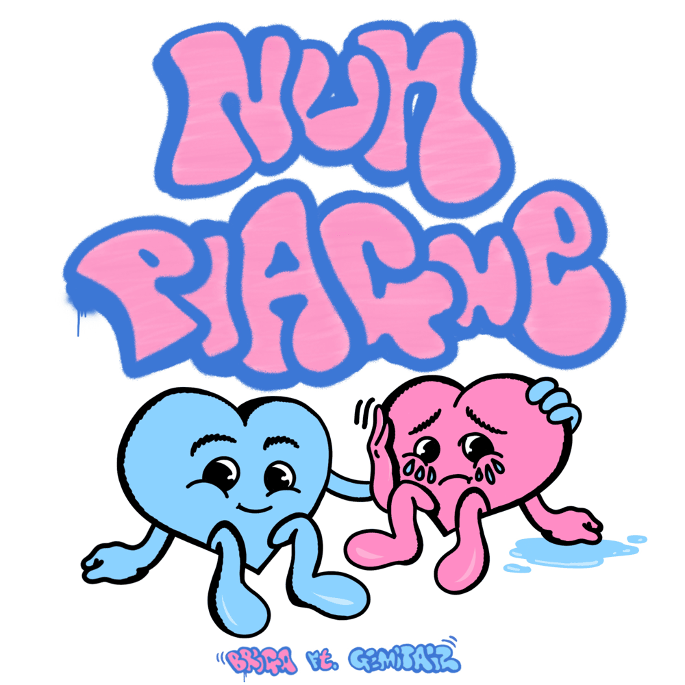 Album cover art for "Nun Piagne" by Briga & Gemitaiz