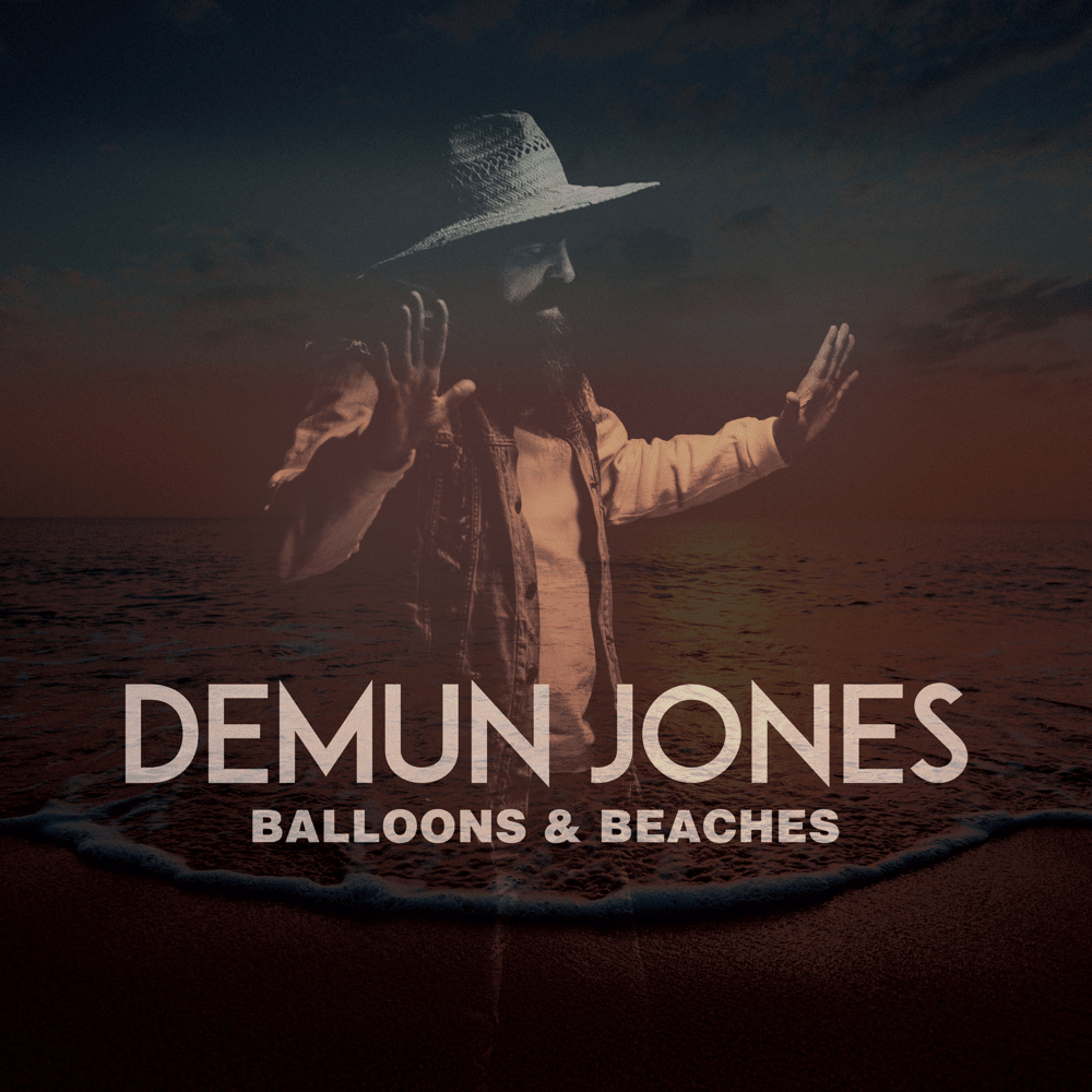 Album cover art for "Balloons and Beaches" by Demun Jones