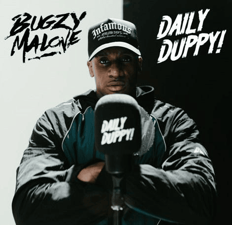 Album cover art for "Daily Duppy (2024)" by Bugzy Malone & GRM Daily