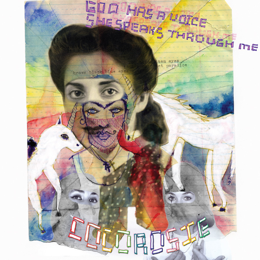 Album cover art for "God Has A Voice, She Speaks Through Me" by CocoRosie