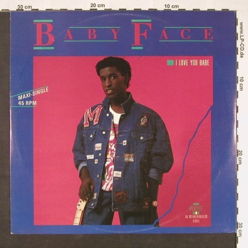 Album cover art for "I Love You Babe" by Babyface