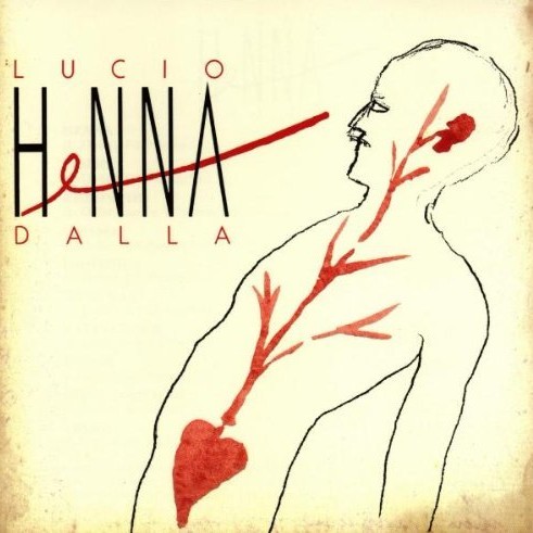 Album cover art for "Henna" by Lucio Dalla