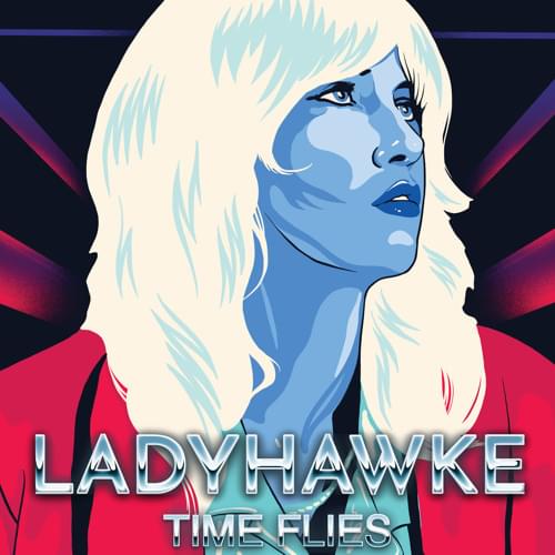 Album cover art for "Time Flies" by Ladyhawke