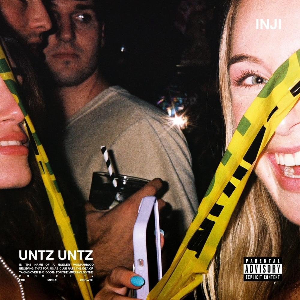 Album cover art for "UNTZ UNTZ" by INJI