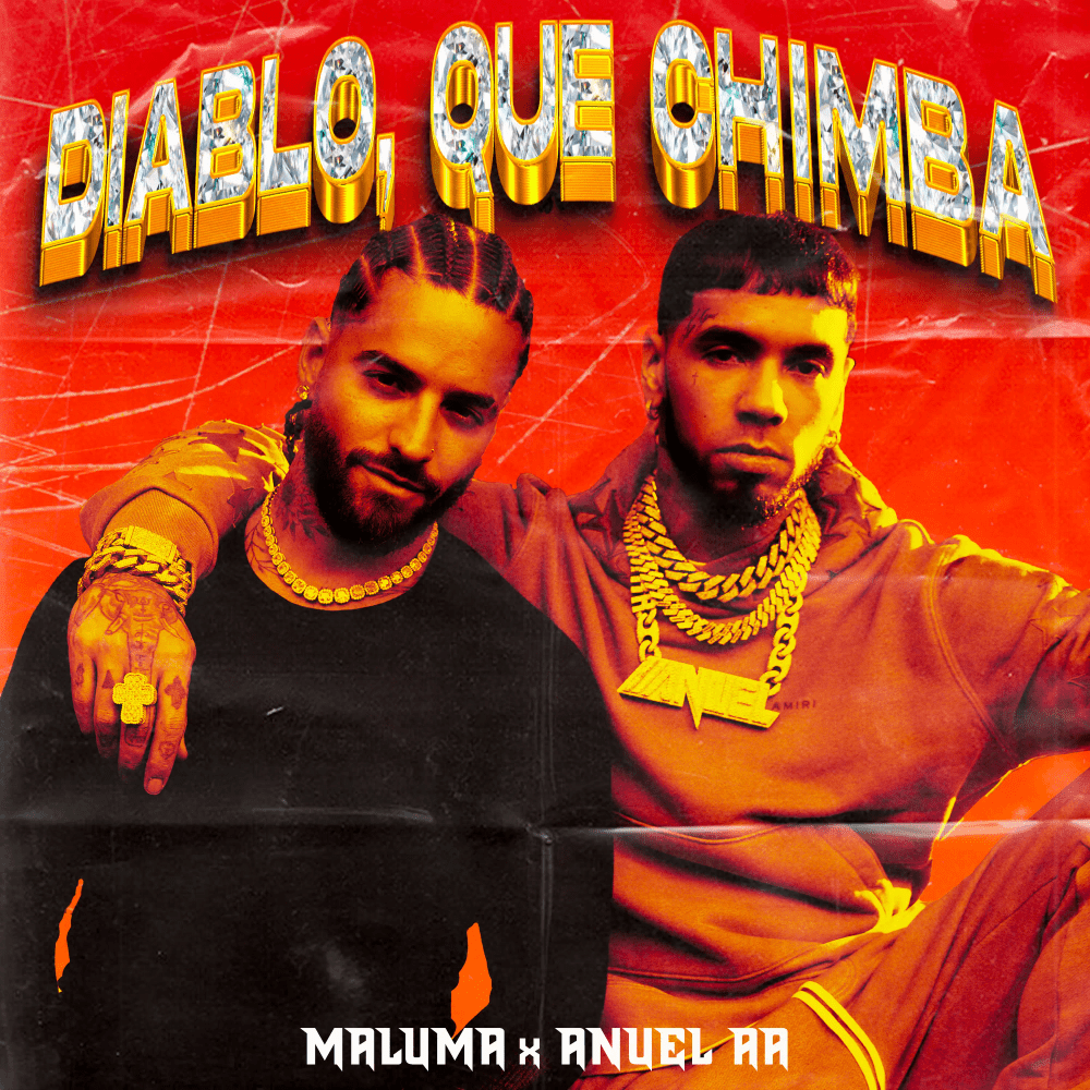 Album cover art for "Diablo, Qué Chimba" by Maluma