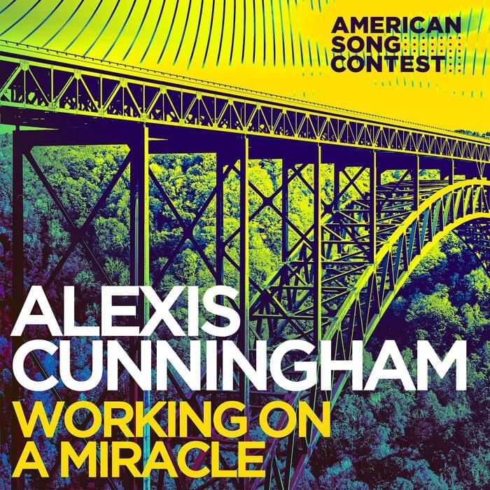 Album cover art for "Working on a Miracle" by Alexis Cunningham