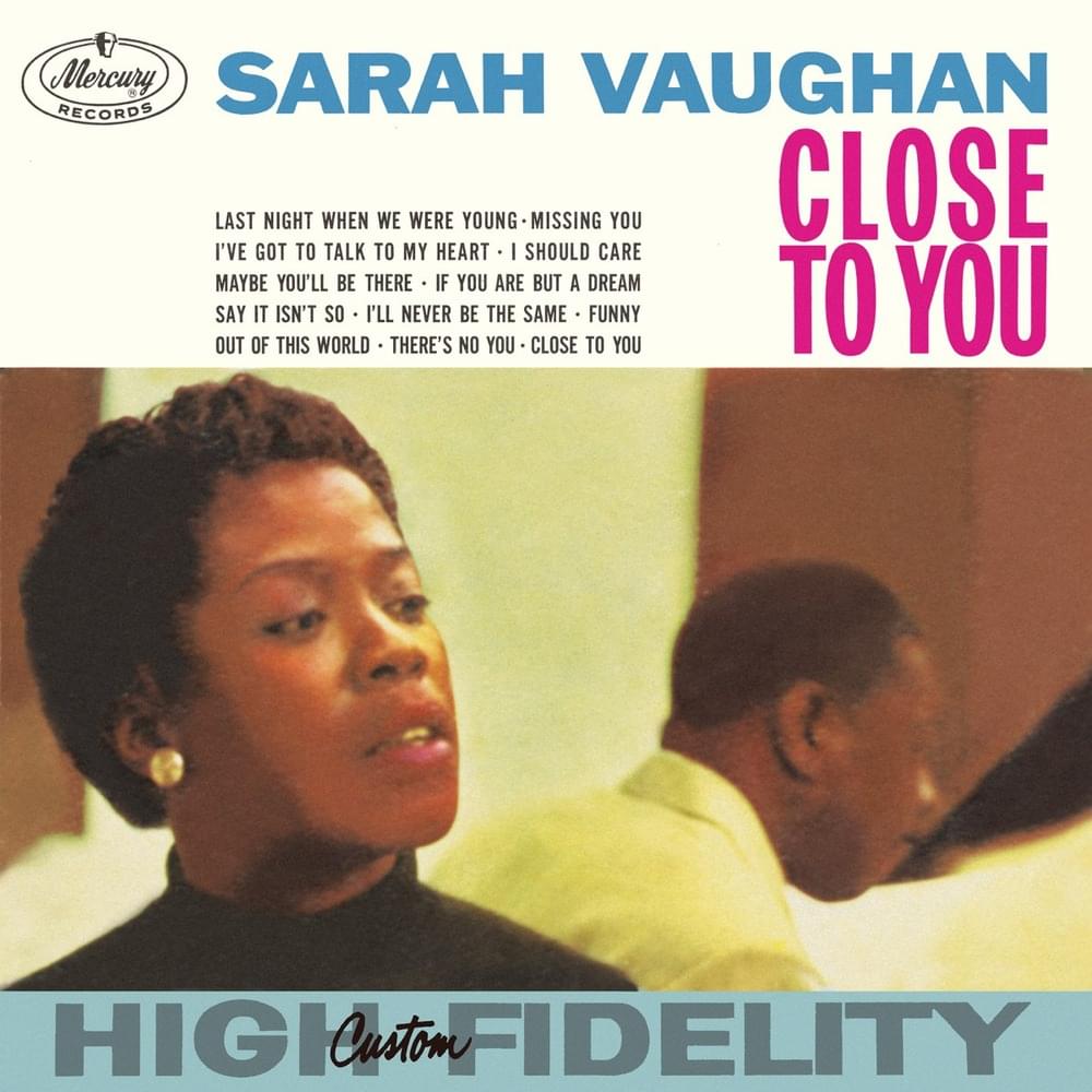 Album cover art for "I’ll Never Be the Same" by Sarah Vaughan