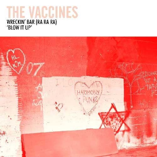 Album cover art for "Blow It Up" by The Vaccines