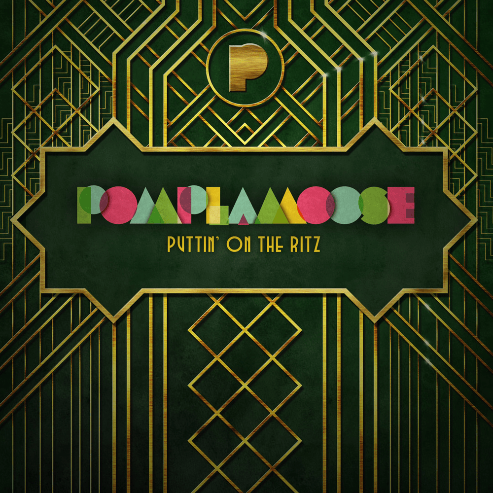 Album cover art for "Puttin’ on the Ritz" by Pomplamoose