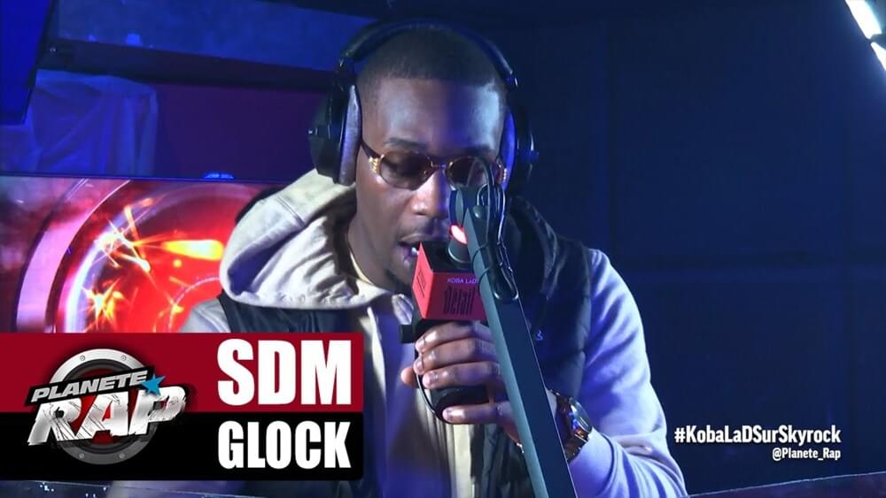 Album cover art for "Glock" by SDM