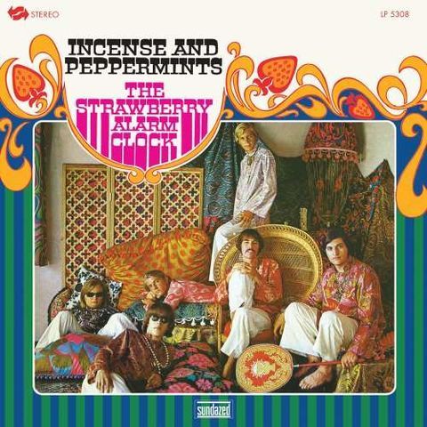Album cover art for "Incense and Peppermints" by Strawberry Alarm Clock