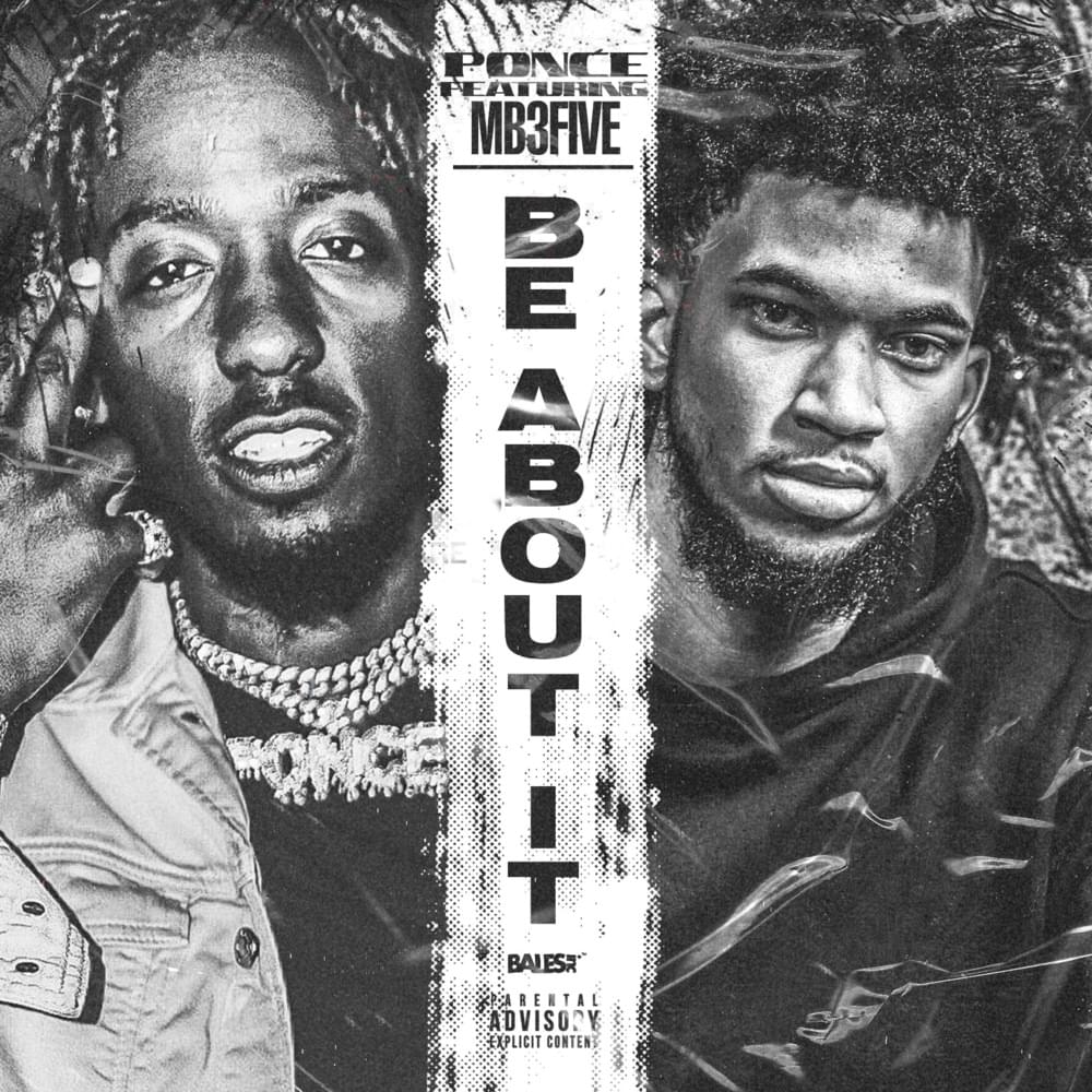 Album cover art for "Be About It" by Ponce & MB3FIVE