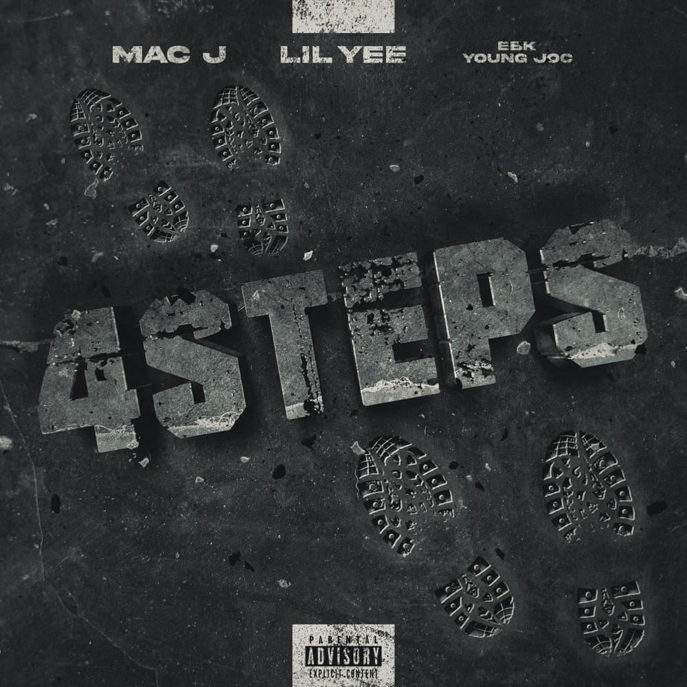Album cover art for "4 Steps" by Lil Yee