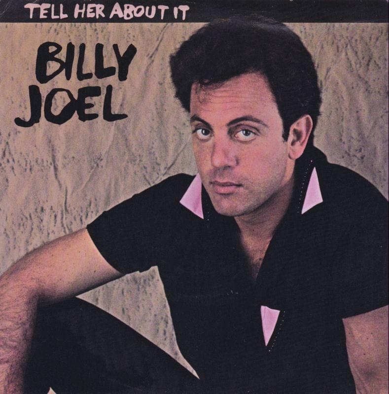 Album cover art for "Tell Her About It" by Billy Joel