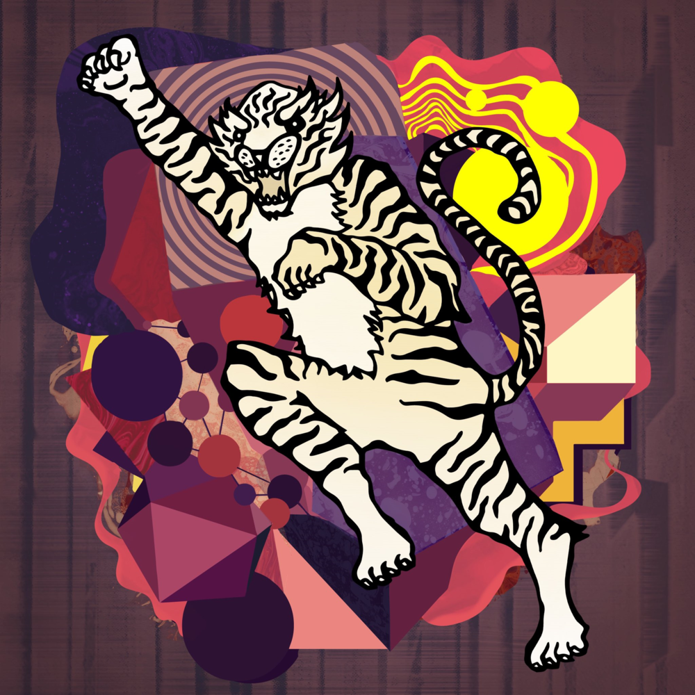 Album cover art for "Blood Electric" by Murrumur